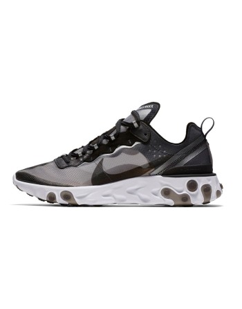 Nike React Element 87 Crne - Muške Tenisice | 01436GXSZ